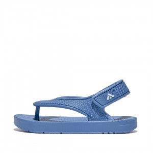 Fitflop Iqushion Eva Back Straps Klipklapper Børn Blå | DK-692847-KCF