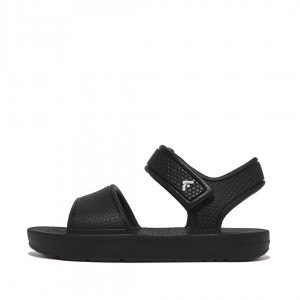 Fitflop Iqushion Eva Sandaler Med Rem Børn Sort | DK-261584-IUW