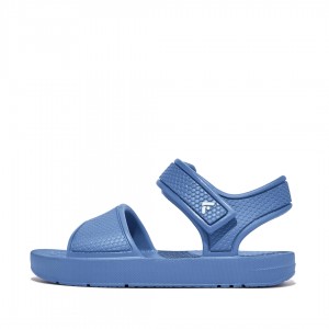 Fitflop Iqushion Eva Sandaler Med Rem Børn Blå | DK-507938-WTG