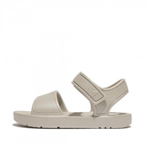 Fitflop Iqushion Eva Sandaler Med Rem Børn Sølv | DK-394652-XLP