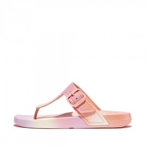 Fitflop Iqushion Rubber Tpu Klipklapper Dame Lyserød | DK-826074-QIW