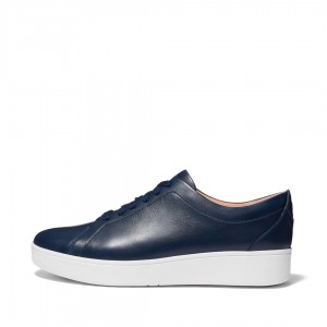 Fitflop Rally Court Sneakers Dame Mørkeblå | DK-609753-ZBG