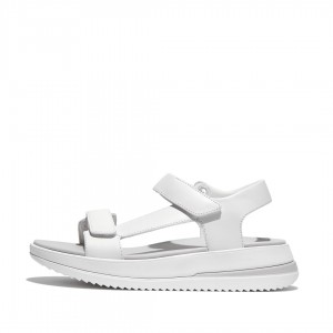 Fitflop Surff Back Páskové Sandaler Dame Hvide | DK-561329-TXD