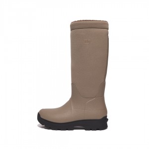 Fitflop Wonderwelly Atb Natural Mix Welly Gummistøvler Dame Grå | DK-786213-HWX