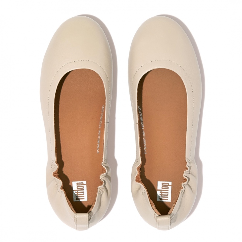 Fitflop Allegro Soft Ballerina Dame Beige | DK-327654-TAS