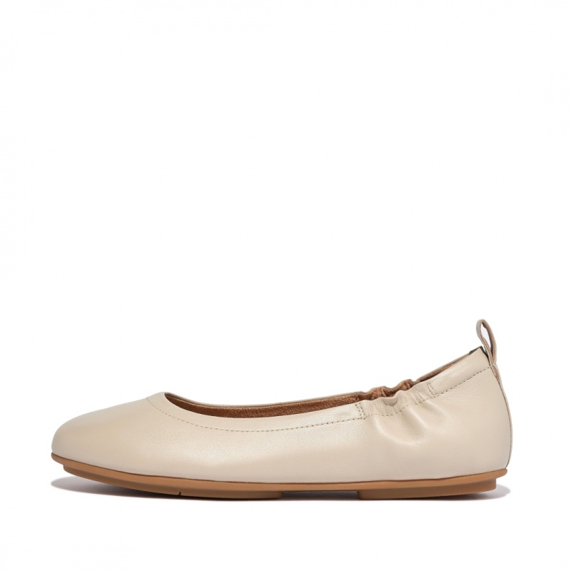 Fitflop Allegro Soft Ballerina Dame Beige | DK-327654-TAS