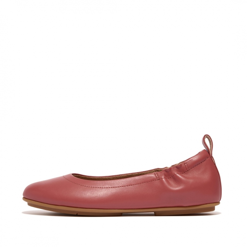 Fitflop Allegro Soft Ballerina Dame Rød | DK-816590-EDF