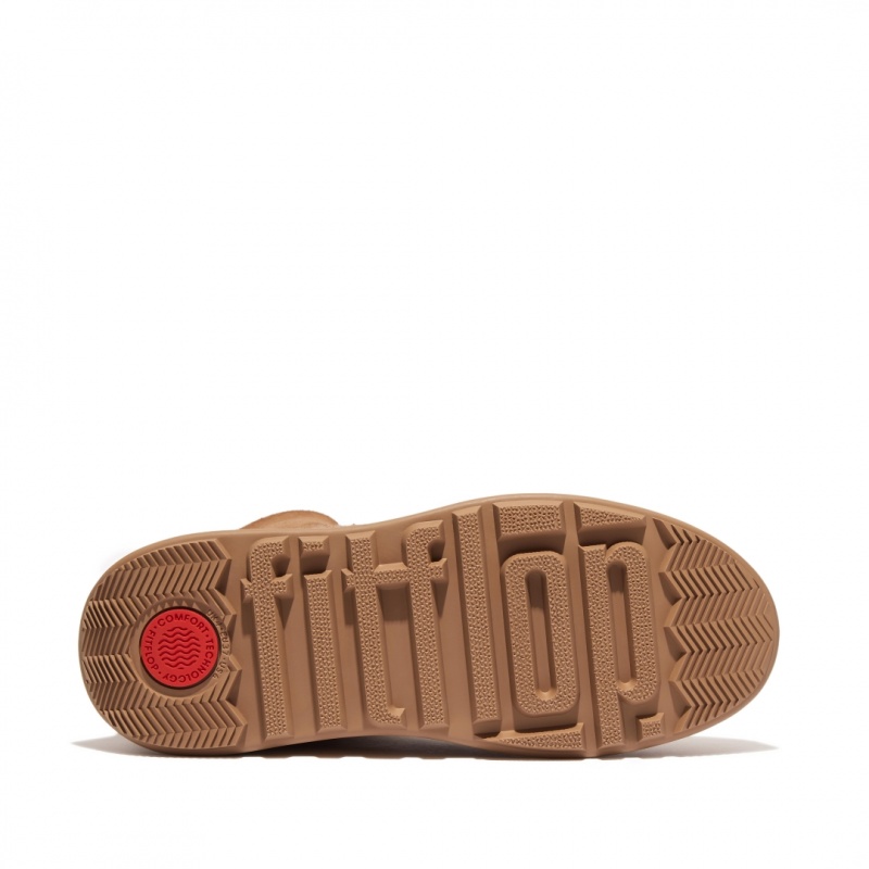 Fitflop F-Mode Double Faced Shearling Støvler Dame Brune | DK-621740-HBJ