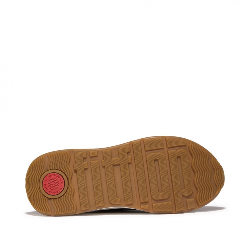 Fitflop F-Mode Flatforms Sneakers Dame Mørkeblå | DK-205938-LJM