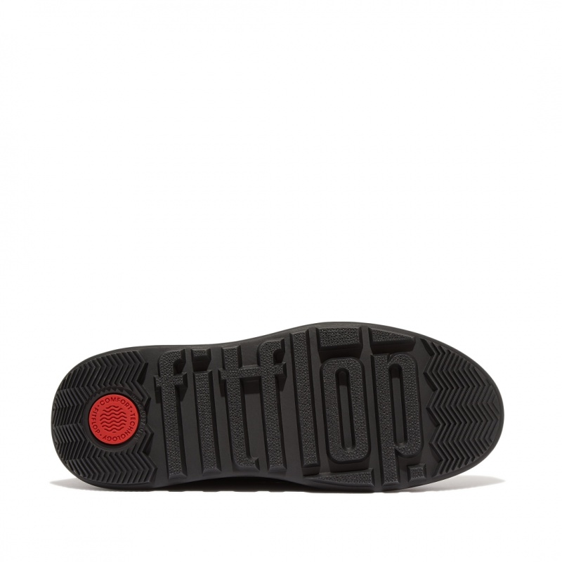 Fitflop F-Mode Polyester Elastic Støvler Dame Grå | DK-309462-YZU