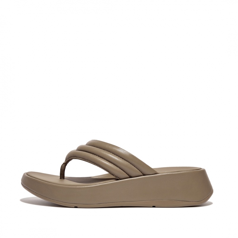 Fitflop F-Mode Tå Thongs Thongs Dame Grå | DK-479531-CMY