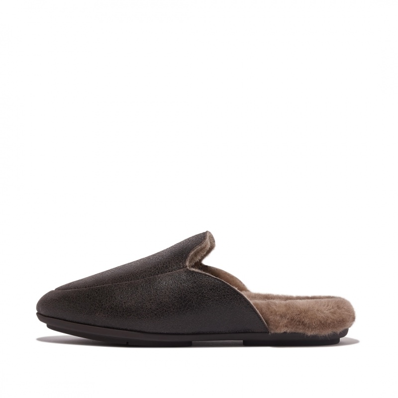 Fitflop Gen-Ff Felt Polyester Mules Dame Grå | DK-056841-FMH