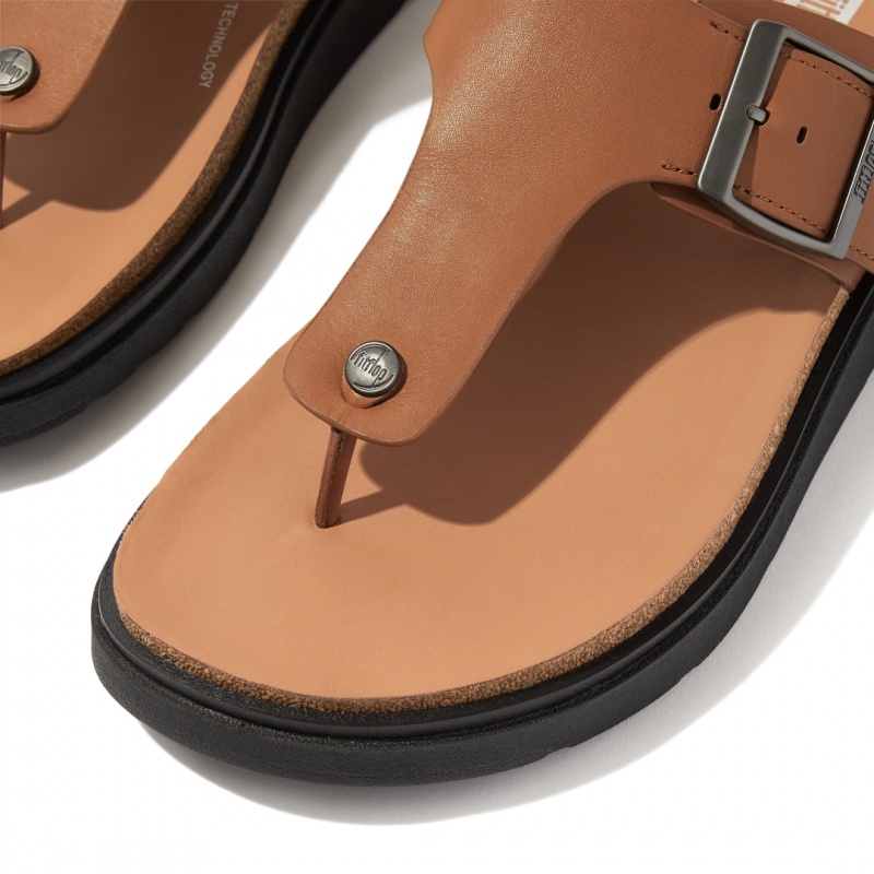 Fitflop Gen-Ff Tå Thongs Herre Brune | DK-251430-MQI