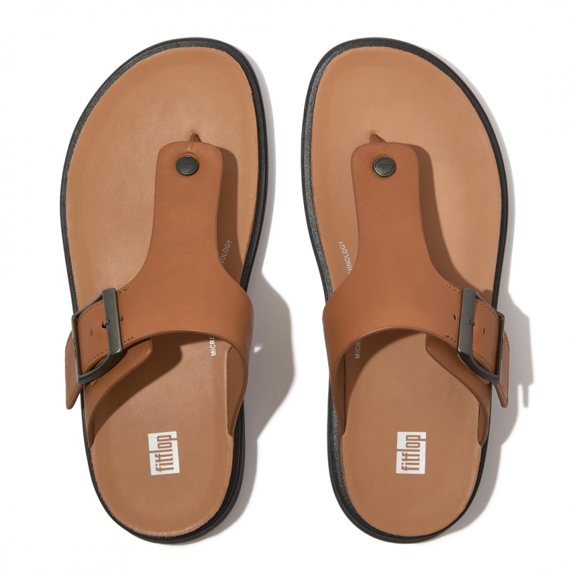 Fitflop Gen-Ff Tå Thongs Herre Brune | DK-251430-MQI