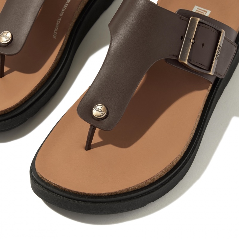 Fitflop Gen-Ff Tå Thongs Herre Brune | DK-264738-VEO