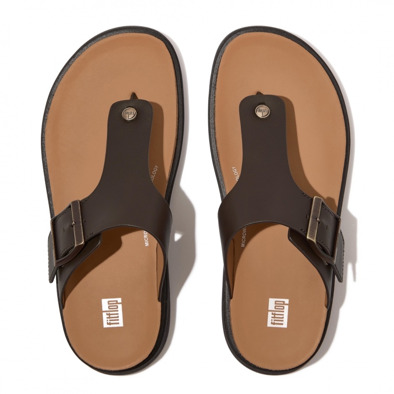 Fitflop Gen-Ff Tå Thongs Herre Brune | DK-264738-VEO