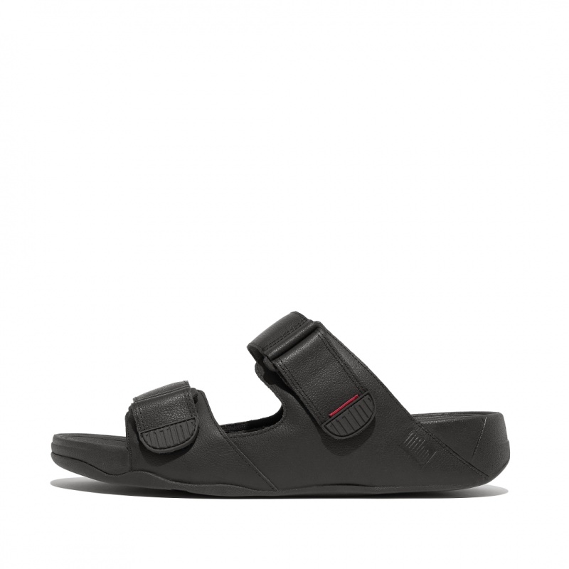 Fitflop Gogh Moc Badesandaler Herre Sort | DK-210375-TNF