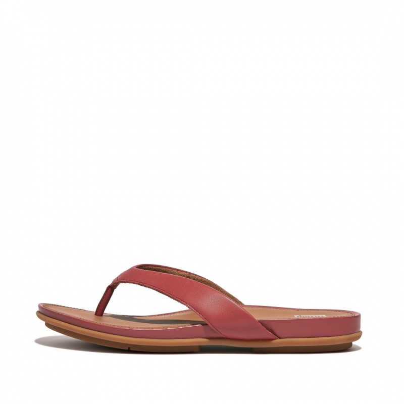 Fitflop Gracie Klipklapper Dame Rød | DK-320986-CXZ