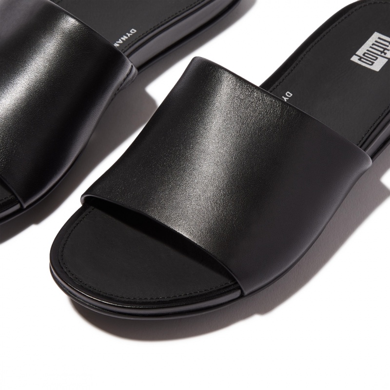 Fitflop Gracie Slides Badesandaler Dame Sort | DK-156920-GVW