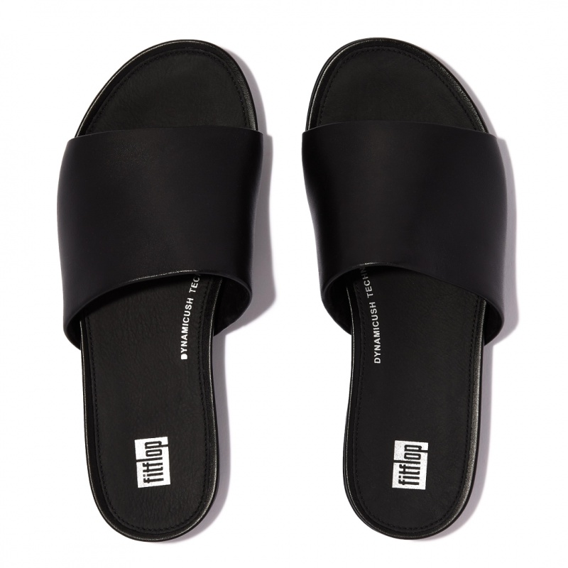 Fitflop Gracie Slides Badesandaler Dame Sort | DK-156920-GVW