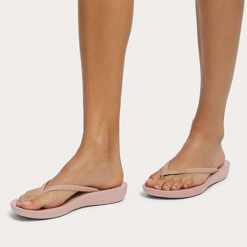 Fitflop Iqushion Ergonomc Klipklapper Dame Lyserød | DK-761820-WAD