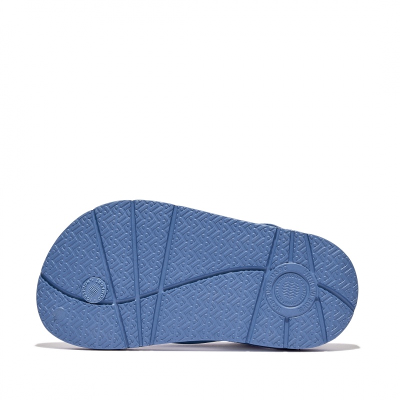 Fitflop Iqushion Eva Back Straps Klipklapper Børn Blå | DK-692847-KCF