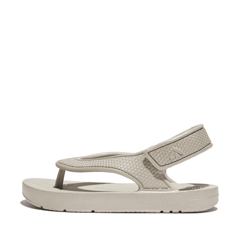 Fitflop Iqushion Eva Back Straps Klipklapper Børn Sølv | DK-186409-EVS