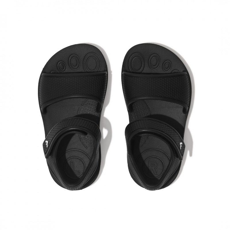 Fitflop Iqushion Eva Sandaler Med Rem Børn Sort | DK-261584-IUW