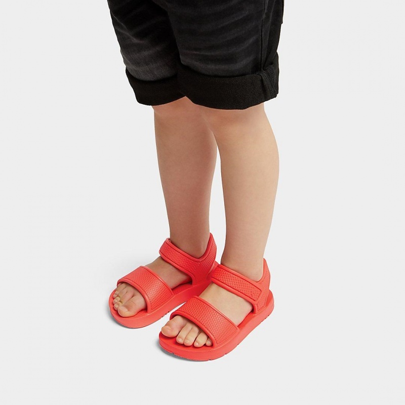 Fitflop Iqushion Eva Sandaler Med Rem Børn Orange | DK-195046-SVO