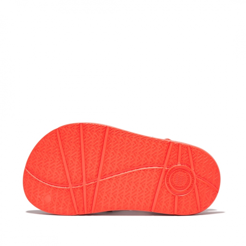 Fitflop Iqushion Eva Sandaler Med Rem Børn Orange | DK-195046-SVO