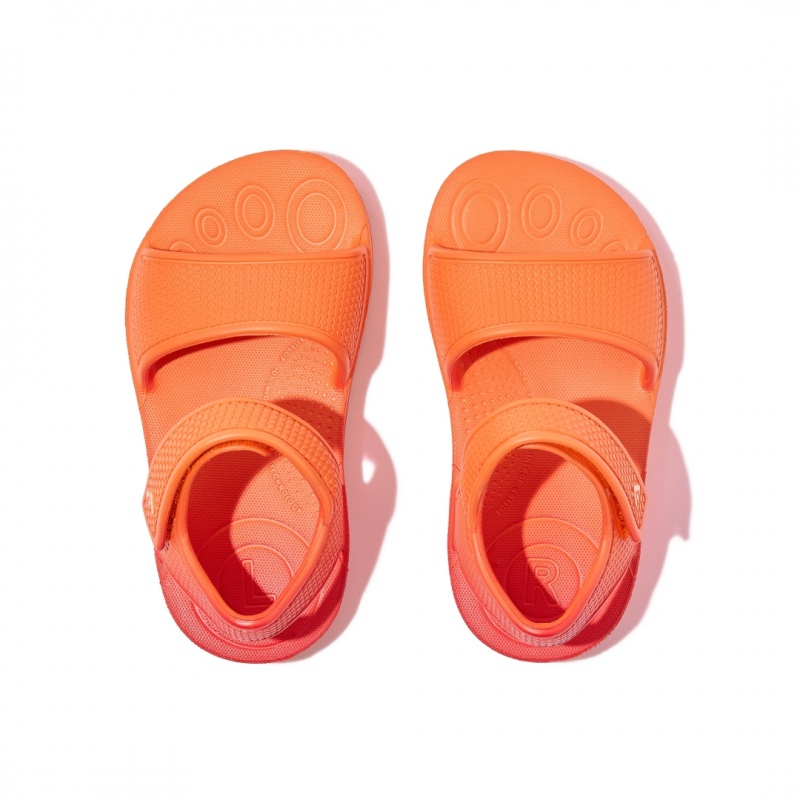 Fitflop Iqushion Eva Sandaler Med Rem Børn Rød | DK-691347-LPR