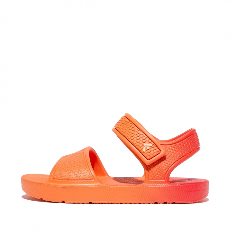 Fitflop Iqushion Eva Sandaler Med Rem Børn Rød | DK-691347-LPR