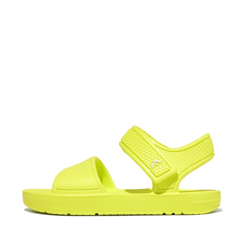 Fitflop Iqushion Eva Sandaler Med Rem Børn Gul | DK-536479-SJE