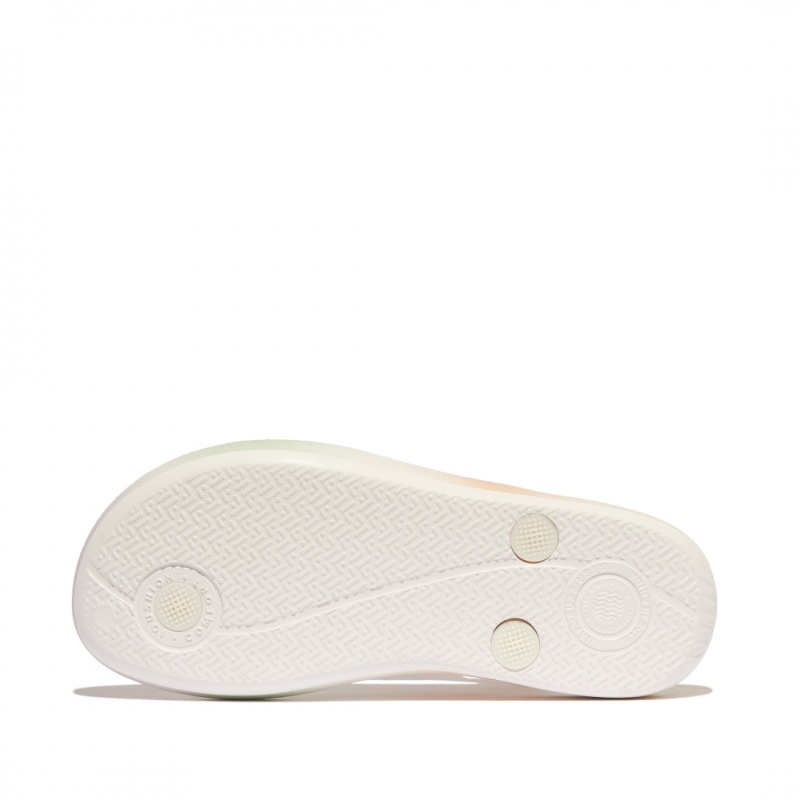 Fitflop Iqushion Rubber Klipklapper Børn Hvide | DK-948360-LFD