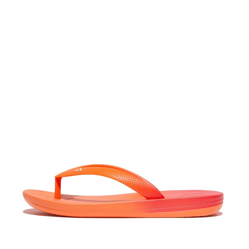 Fitflop Iqushion Rubber Klipklapper Børn Rød | DK-019724-TXY