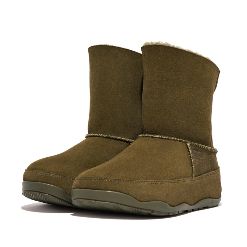 Fitflop Original Mukluk Shearling Støvletter Dame Brune | DK-940278-AJM