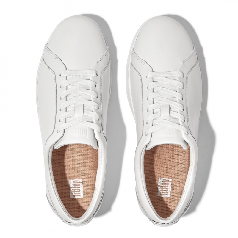 Fitflop Rally Court Sneakers Dame Hvide | DK-462095-NHE