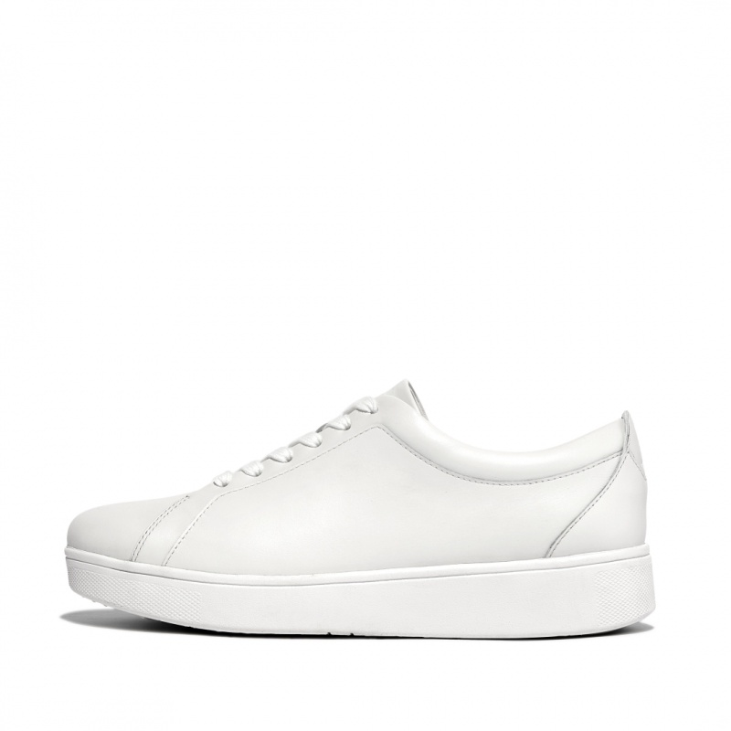 Fitflop Rally Court Sneakers Dame Hvide | DK-462095-NHE