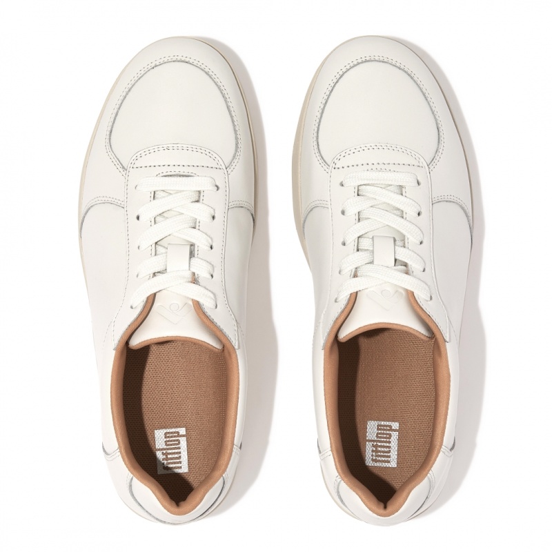 Fitflop Rally Sneakers Dame Hvide | DK-208413-TEQ