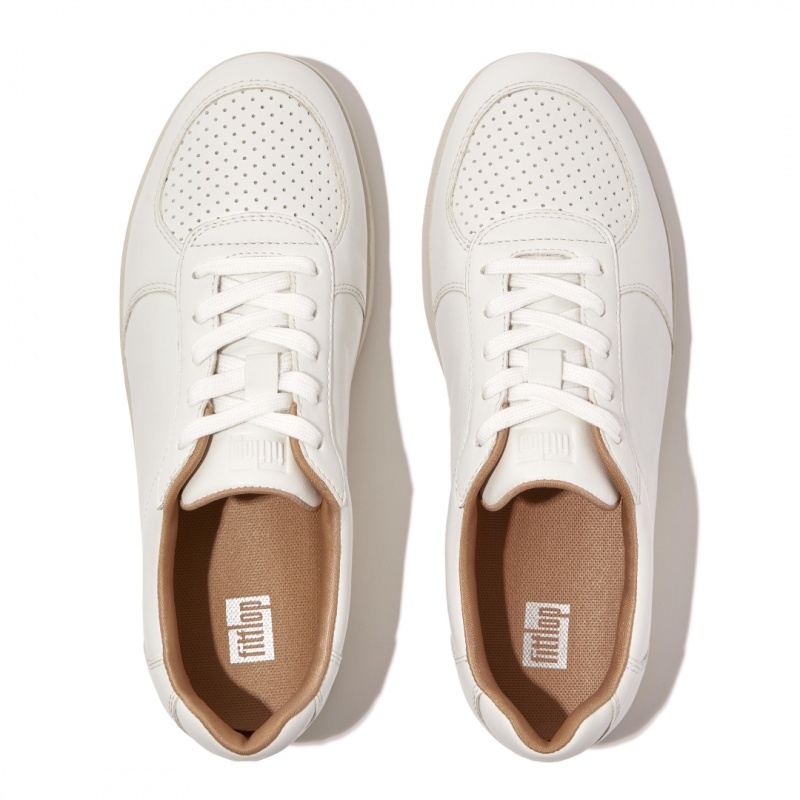 Fitflop Rally Sneakers Dame Hvide | DK-640583-MUN