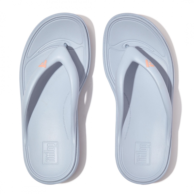 Fitflop Relieff Eva Tpu Thongs Sandaler Med Tåstolpe Dame Blå | DK-193407-HCV