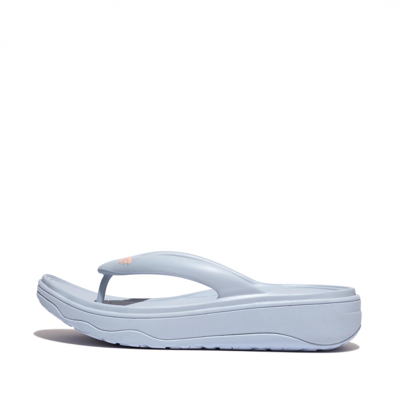 Fitflop Relieff Eva Tpu Thongs Sandaler Med Tåstolpe Dame Blå | DK-193407-HCV