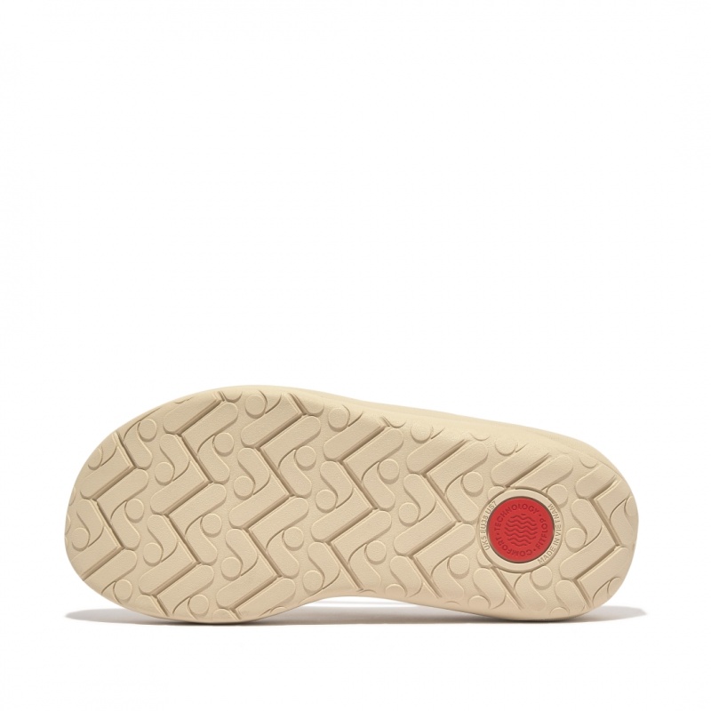 Fitflop Relieff Eva Tpu Thongs Sandaler Med Tåstolpe Dame Guld | DK-632401-ATG