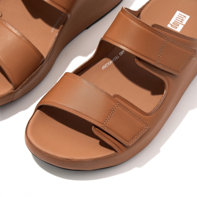 Fitflop Samel Adjustable Tøfler Herre Brune | DK-479801-UPL