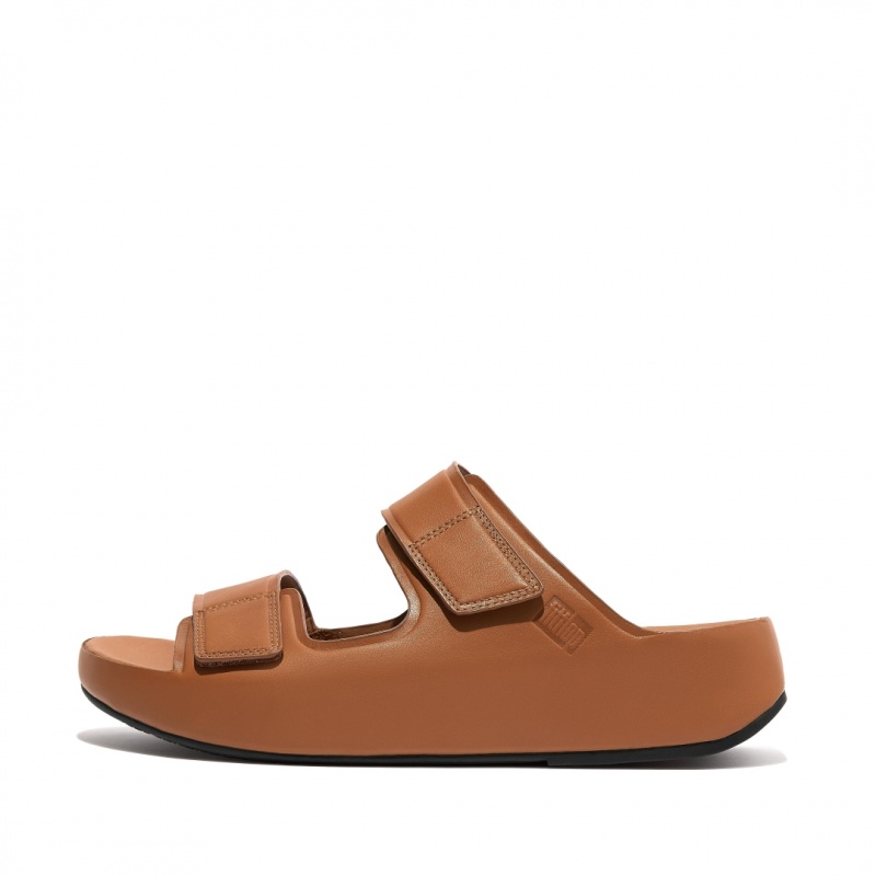 Fitflop Samel Adjustable Tøfler Herre Brune | DK-479801-UPL