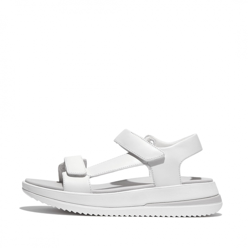 Fitflop Surff Back Páskové Sandaler Dame Hvide | DK-561329-TXD