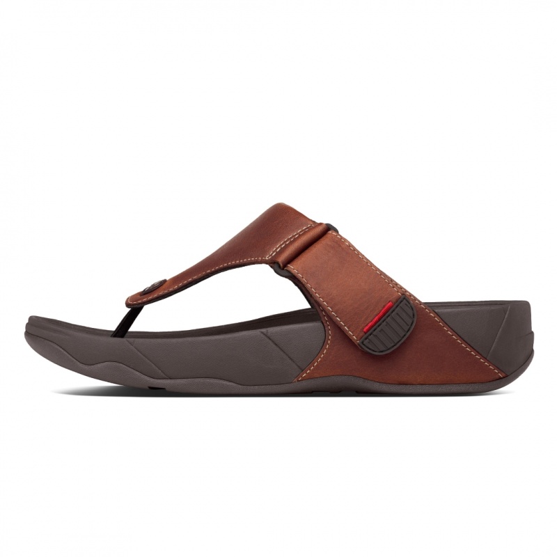 Fitflop Trakk Ii Tå Thongs Herre Brune | DK-632971-CPK