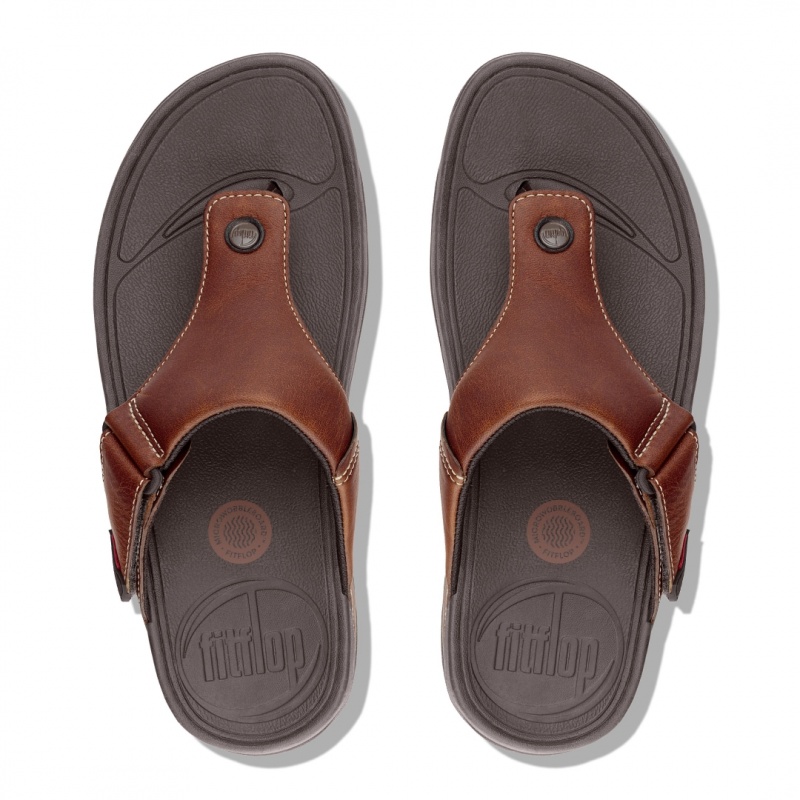 Fitflop Trakk Ii Tå Thongs Herre Brune | DK-632971-CPK