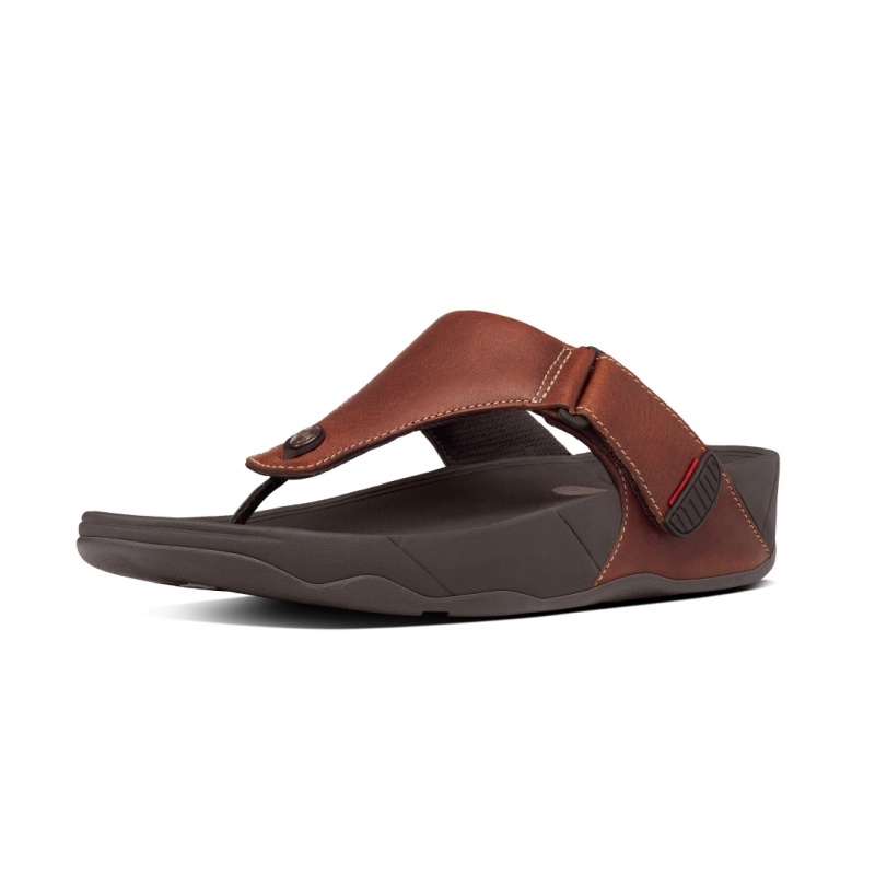 Fitflop Trakk Ii Tå Thongs Herre Brune | DK-632971-CPK