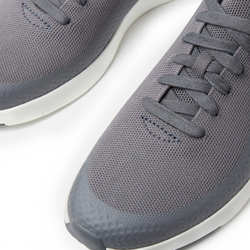 Fitflop Uberknit Ever Knit Sneakers Herre Grå | DK-032651-SAR